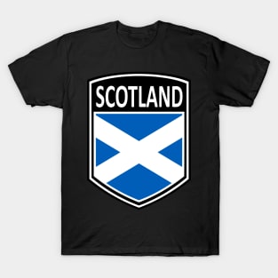 Flag Shield - Scotland T-Shirt